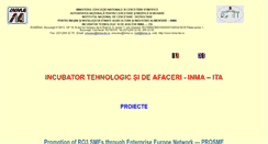 Desktop Screenshot of inma-ita.ro